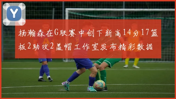 杨瀚森在G联赛中创下新高14分17篮板2助攻2盖帽工作室发布精彩数据海报